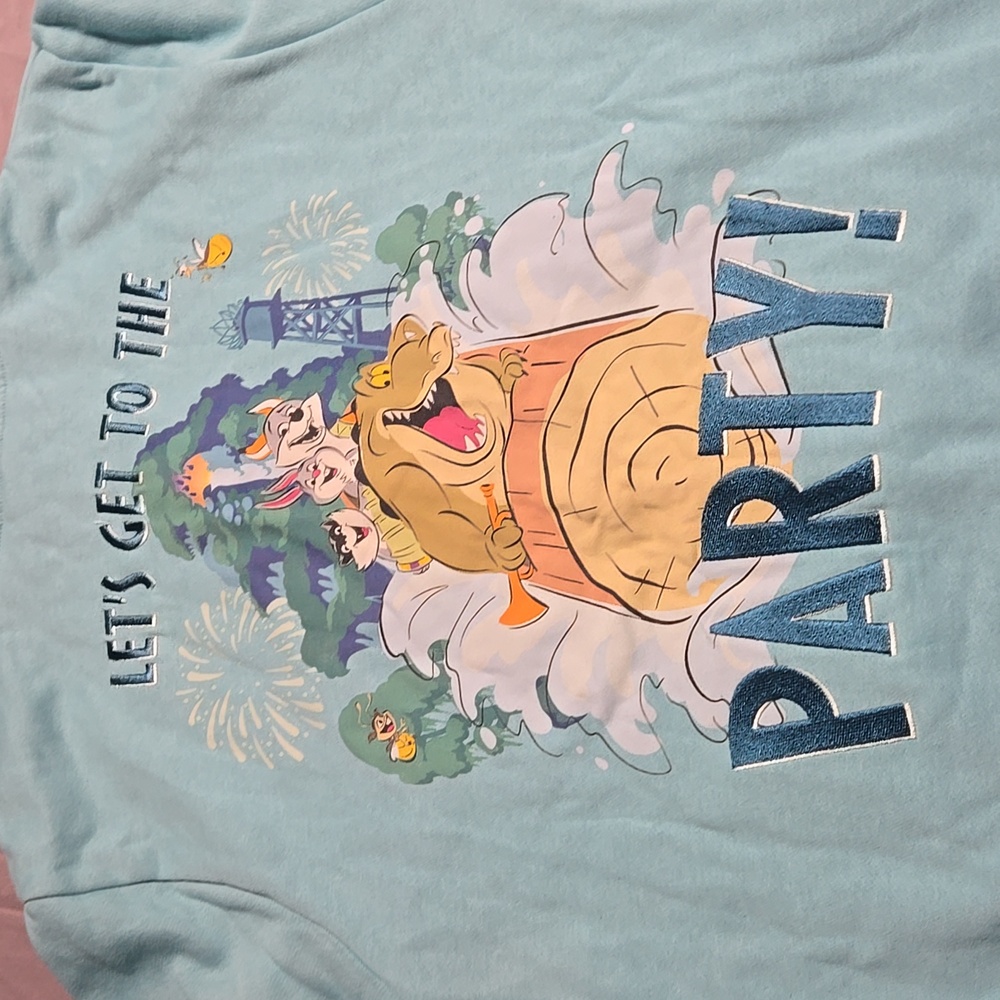 Disney Tiana's Bayou Adventure Pullover Zip Up Hoodie